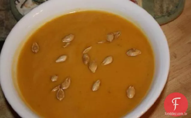 Estilo Tailandês Butternut Squash Soup