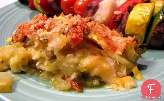Caçarola De Abóbora E Veggie