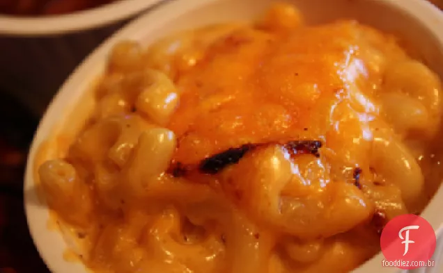 Macarrão Stripey e queijo