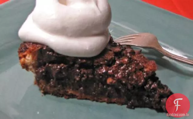 Torta De Chocolate Com Manteiga De Amendoim Do Sul