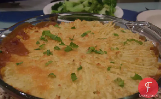 Italiano Influenciado Vegetariano Cottage Pie
