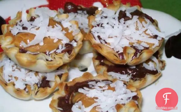 Chocolate Caramelo Tortas De Coco