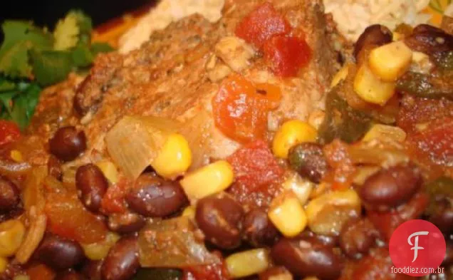 Ole Mole Costeletas De Porco Mexicanas