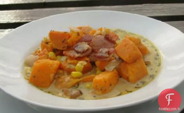 Batata Doce-Sopa De Milho