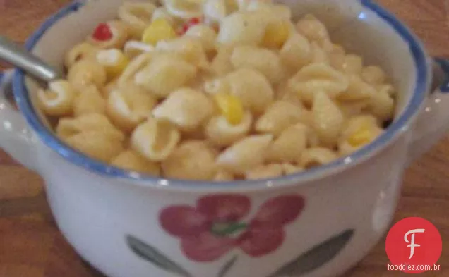 Macarrão cremoso com um toque