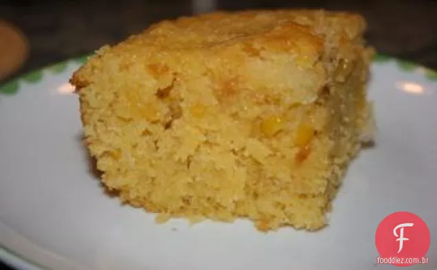 Pão De Milho Doce Amanteigado Derretido Na Boca
