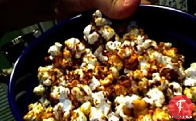 Spicy Sweet Stovetop Popcorn