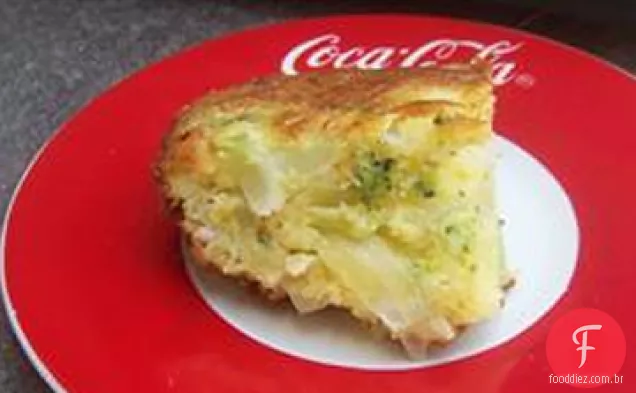 Pão De Milho De Brócolis De Cebola Doce