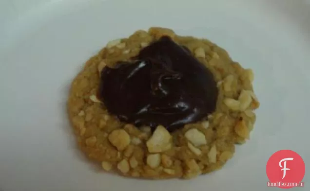 Manteiga De Amendoim Thumbprint Cookies