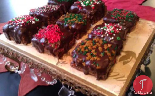 Barras De Mousse De Chocolate Decadentes
