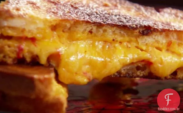Sanduíche De Queijo Pimento Grelhado