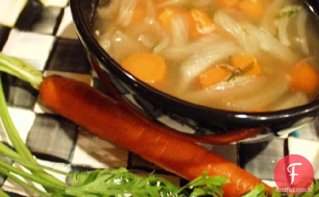Top De Cenoura E Sopa De Quinoa