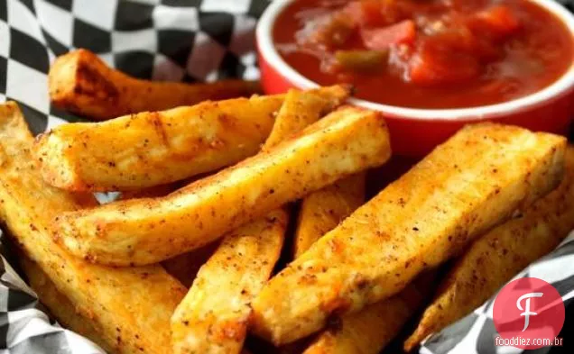 Batatas-Doces Assadas Com Tomilho