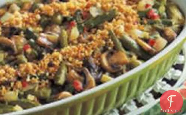 Caçarola De Cogumelos Espargos