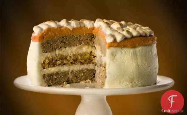Bolo De Peru De Ação De Graças