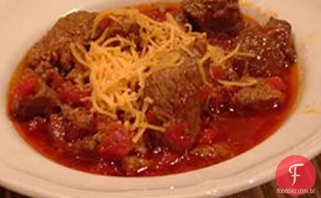 Jen saudável três carne Chili
