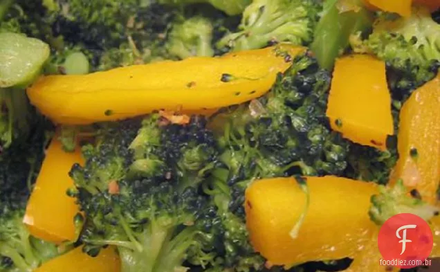Pimenta amarela de gengibre 'N' Broccoli