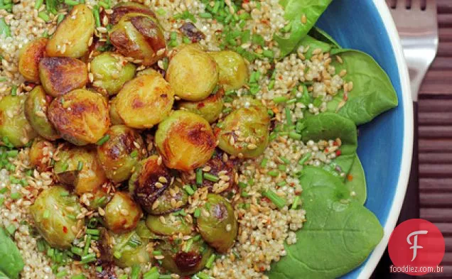 Couve De Bruxelas, Quinoa E Espinafre