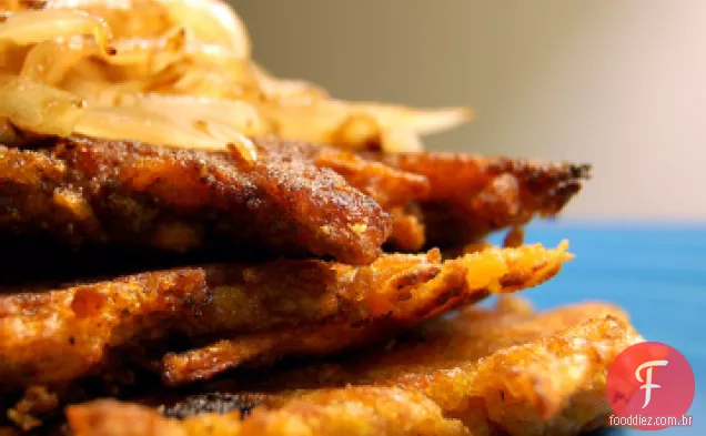 Latkes De Batata Doce Com Curry