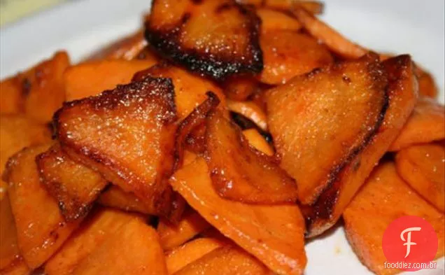 Batatas Doces Grelhadas Picantes