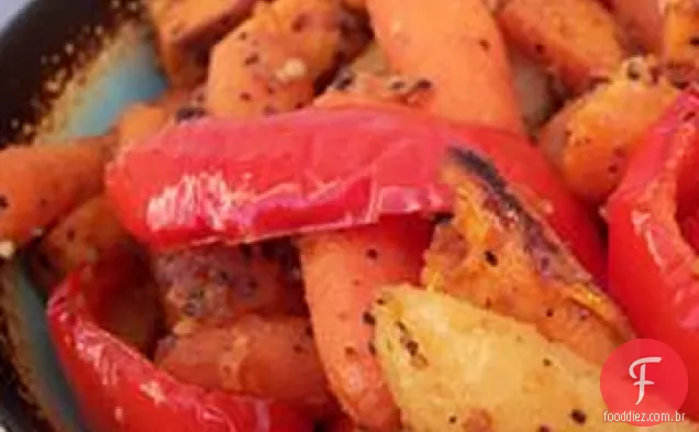Absolutamente Deliciosos Vegetais De Raiz Assados