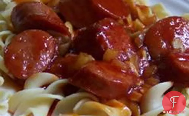 Kielbasa doce e azedo