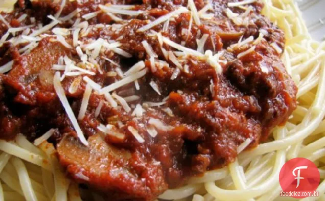 Molho de espaguete de carne de Linda