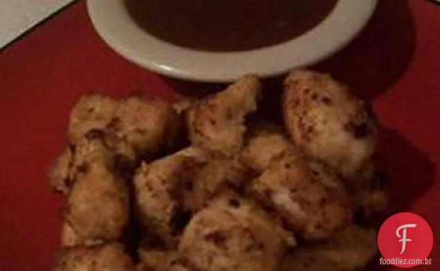 Nuggets de frango agridoce
