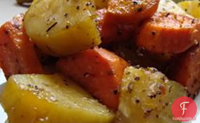 Batatas Doces Assadas