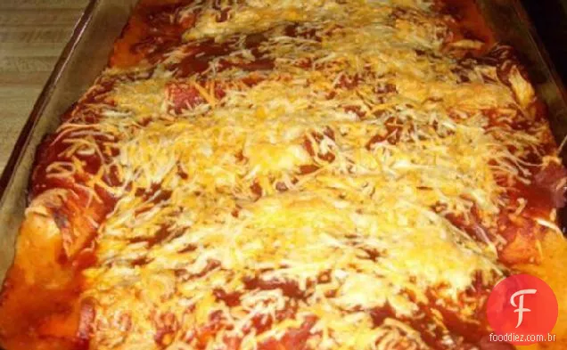 Enchiladas De Frango Cremoso