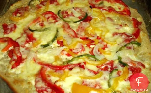 Pizza Camponesa Com Queijo De Cabra