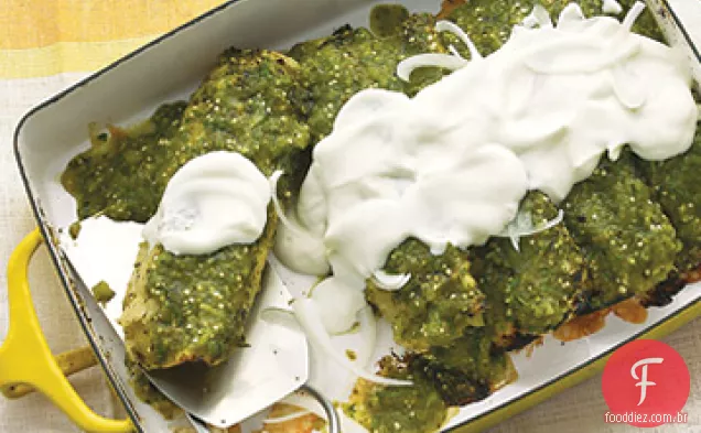 Chicken Enchiladas Verdes
