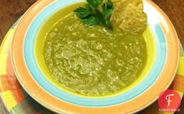 Salsa de Tomatillos como Las Asadas y Big Star
