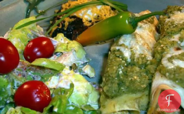 As famosas Enchiladas de Tofu-brócolis do Cd