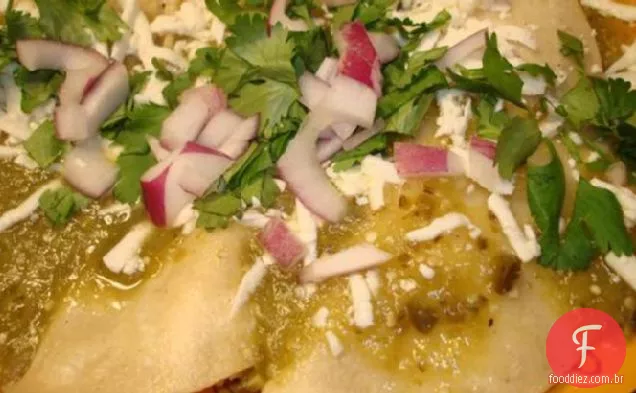 Enchiladas Verdes Autênticas