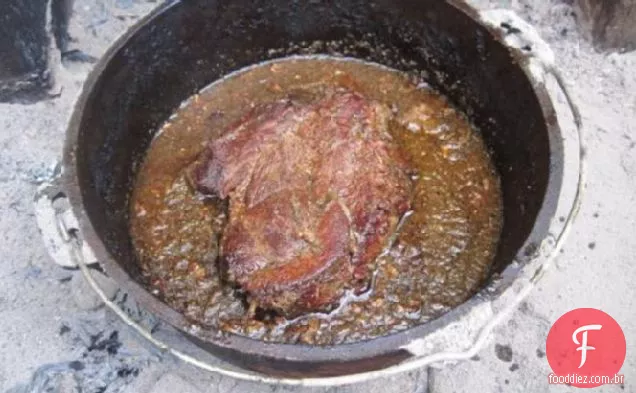 Carne en Su Jugo (carne cozida em seu próprio suco)
