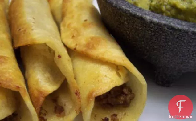 Flautas De Carne Bovina