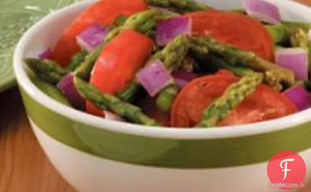 Salada De Espargos De Tomate