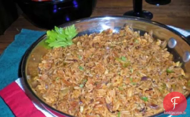 Arroz Espanhol Usando Molho De Tomate
