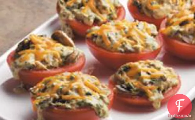 Tomates Recheados Com Cogumelos