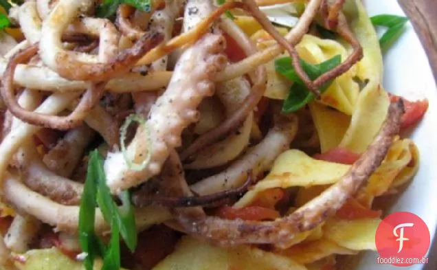 Jantar de domingo: alho e polvo de azeitona