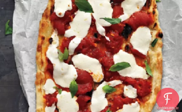 Tomate e manjericão Pizza