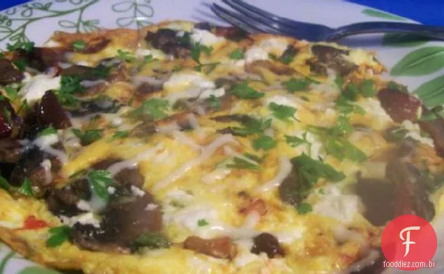 Salada Grega Omelete