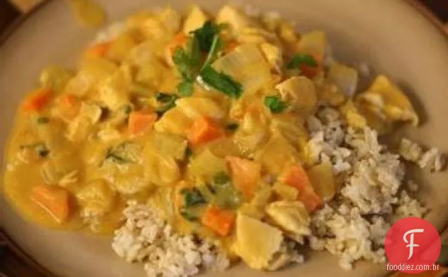 Ensopado De Frango Com Leite De Coco