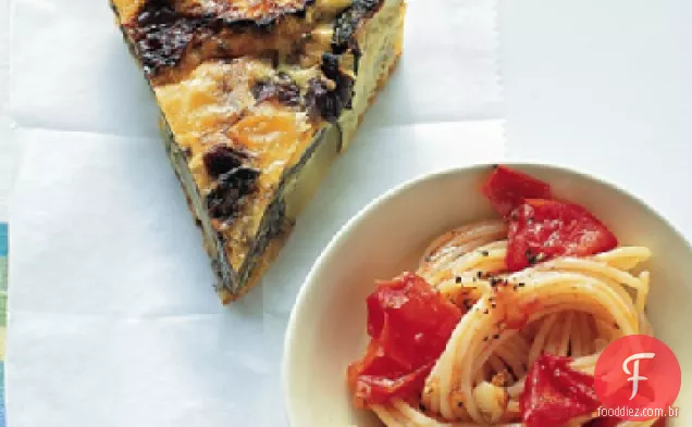 Espaguete De Tomate E Alho