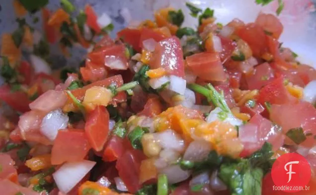 Tomate Fresco E Salada De Mussarela
