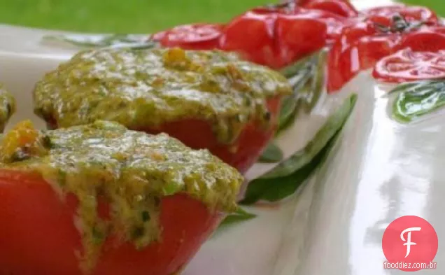 Tomates Pesto Assados