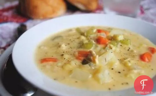Sopa De Milho De Frango Mexicana