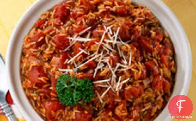 Risoto de tomate em minutos