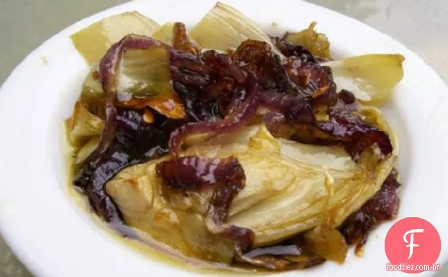 Mel E Cebola Malagueta Com Alcachofras Marinadas